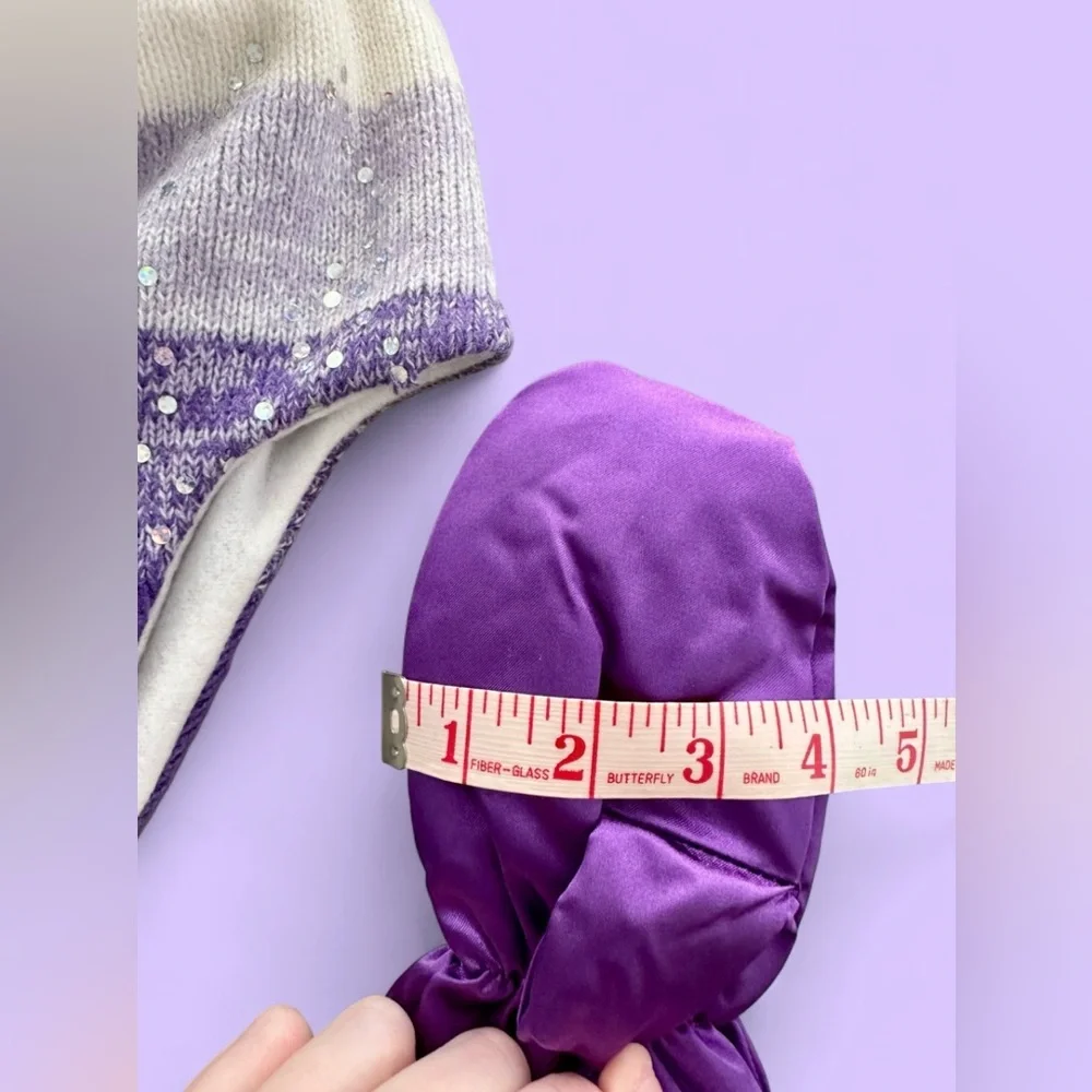Target Little Girls Hat and Snow Mittens
